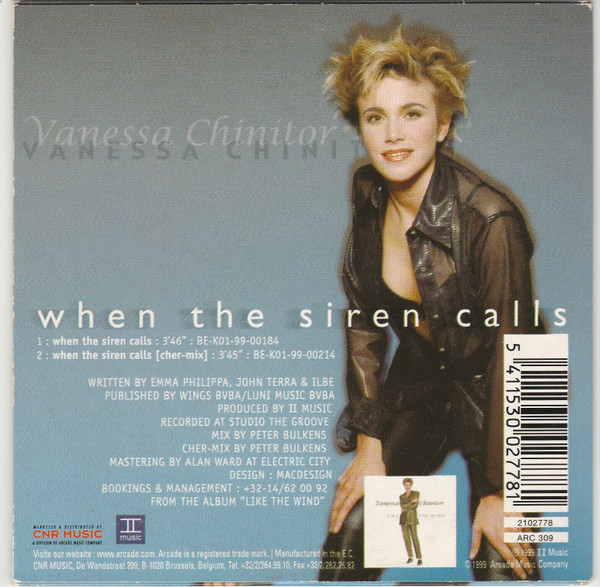 télécharger l'album Vanessa Chinitor - When The Siren Calls