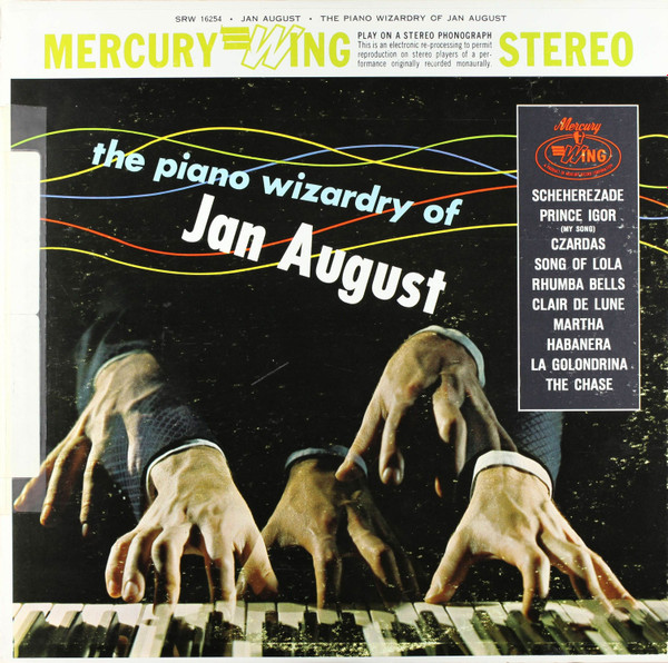 Jan August - The Piano Wizardry Of Jan August (Vinyl, US, 0) For