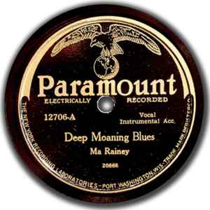 Ma Rainey - Deep Moaning Blues / Traveling Blues album cover