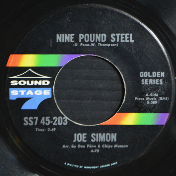 Joe Simon – Nine Pound Steel (1977, Vinyl) - Discogs