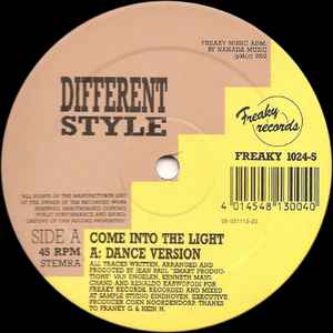 Different Style - Come Into The Light album cover