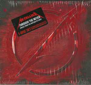 Metallica THROUGH THE NEVER Vinyl Record - Red, White & Black Colored  Triple Vinyl Edition