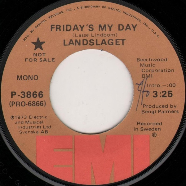 baixar álbum Landslaget - Fridays My Day