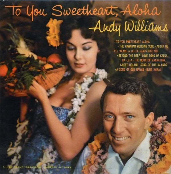 baixar álbum Andy Williams - To You Sweetheart Aloha