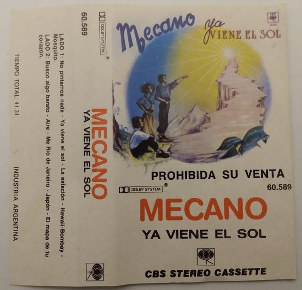 Mecano - Vinilo Ya Viene El Sol