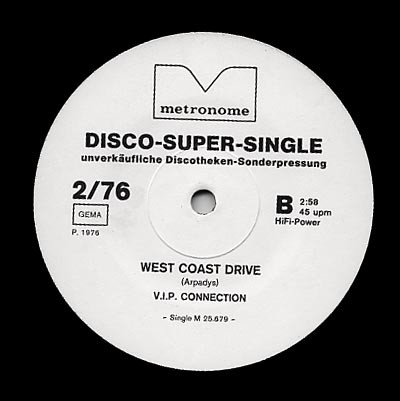 V.I.P. Connection – Please Love Me Again / West Coast Drive (1976 