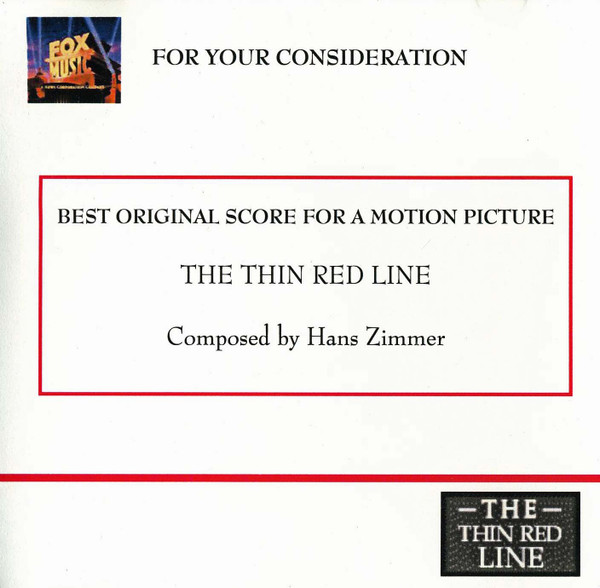 ORIGINAL SOUNDTRACK - THE THIN RED LINE (HANS ZIMMER) - Music On Vinyl
