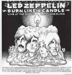 Led Zeppelin – Burn Like A Candle Pillow Version (2010, CD) - Discogs