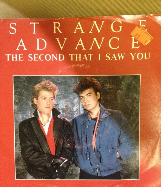 Strange Advance – The Second That I Saw You (1985, Vinyl) - Discogs