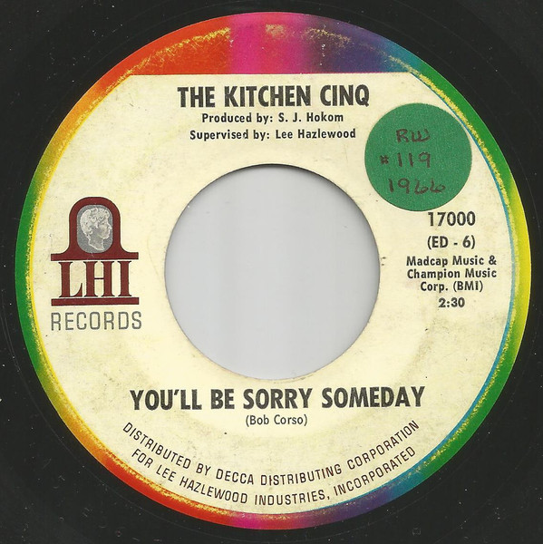Album herunterladen The Kitchen Cinq - Determination Youll Be Sorry Someday