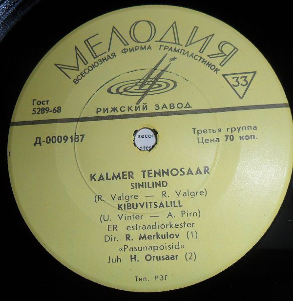 baixar álbum Kalmer Tennosaar - Sinilind
