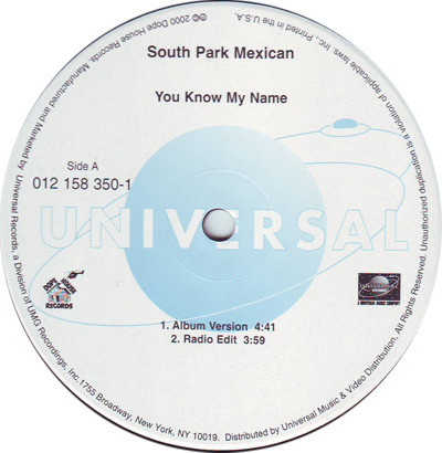 South Park Mexican – You Know My Name Lyrics