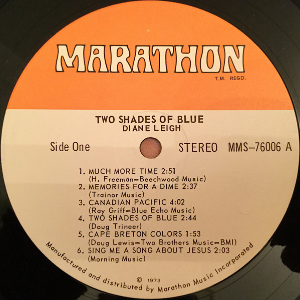 descargar álbum Diane Leigh - Two Shades Of Blue