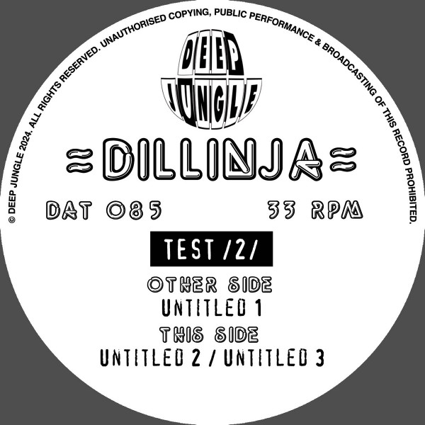 Dillinger – Test /2/ (1993, Stamped, Vinyl) - Discogs