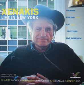 Iannis Xenakis - Live In New York album cover