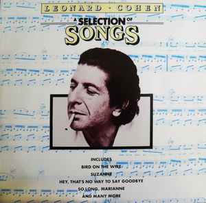 Leonard Cohen - A Selection Of Songs album cover