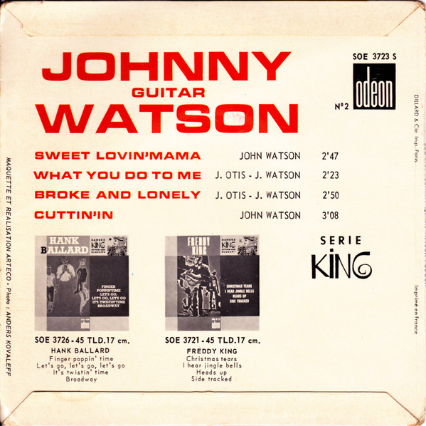 télécharger l'album Johnny (Guitar) Watson - Sweet Lovin Mama