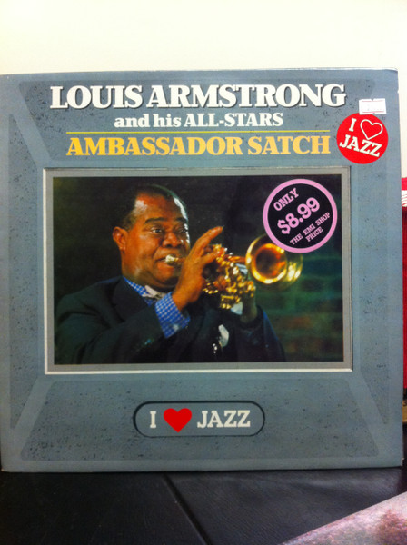 Ambassador satch (rare french press - fleepback cover - mid 1960s) by Louis  Armstrong, LP with froms - Ref:119717174