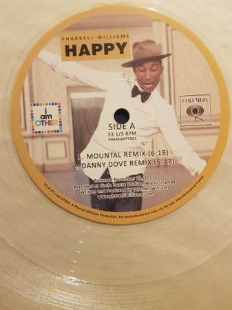 Pharrell Williams - Happy | Releases | Discogs