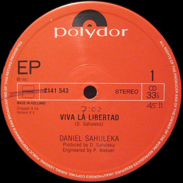 télécharger l'album Daniel Sahuleka - Viva La Libertad