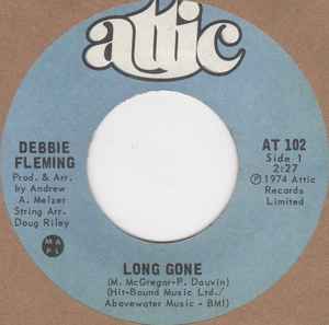 Debbie Fleming - Long Gone album cover