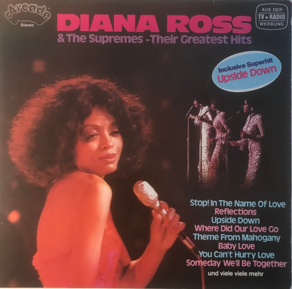 Diana Ross & The Supremes – Their Greatest Hits (1980, Vinyl