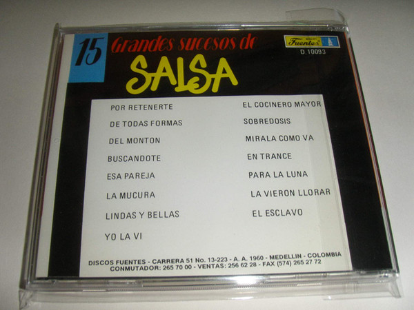 ladda ner album Various - Grandes Sucesos De La Salsa