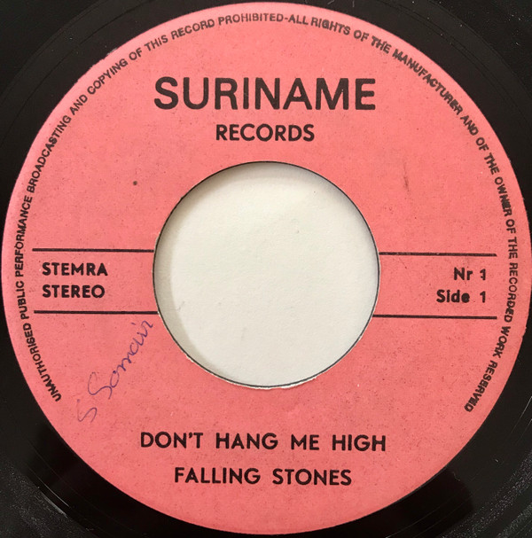 Falling Stones – Don’t Hang Me High / Evil Ways