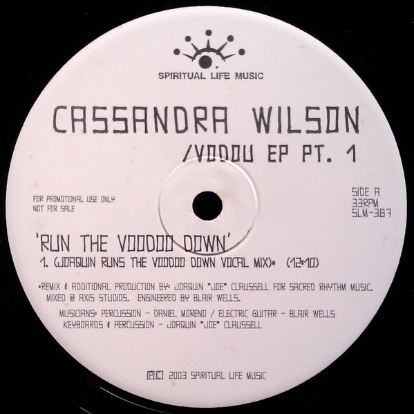 Cassandra Wilson – Vodou EP (Pt. 1 & 2) (2002, Vinyl) - Discogs