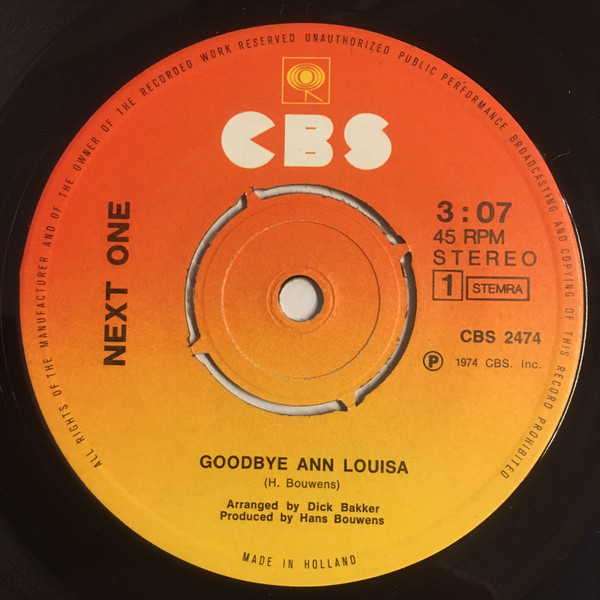 Album herunterladen Next One - Goodbye Ann Louisa