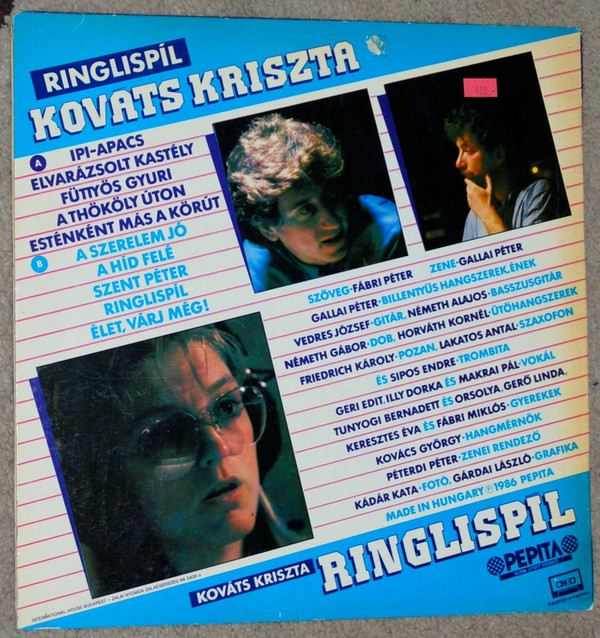 baixar álbum Kováts Kriszta - Ringlispíl
