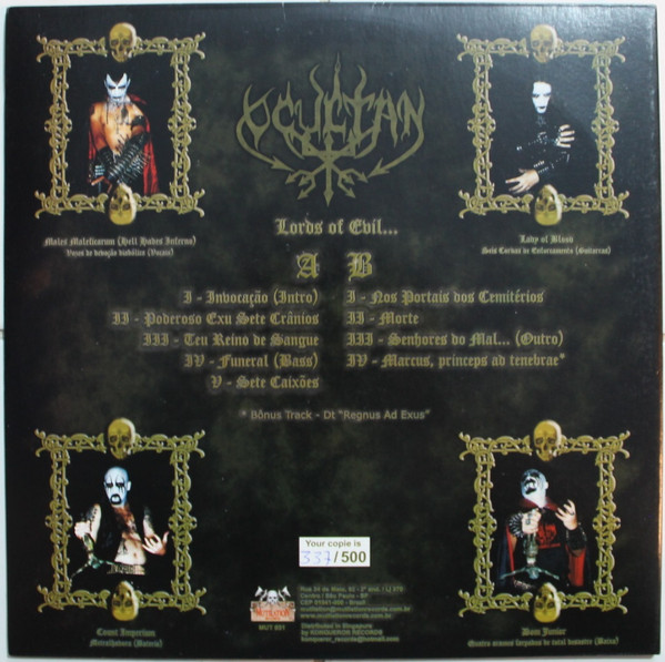 lataa albumi Ocultan - Lords Of Evil