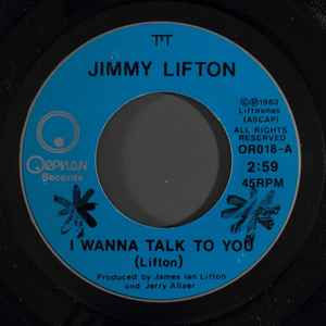 Jimmy Lifton - I Wanna Talk To You album cover