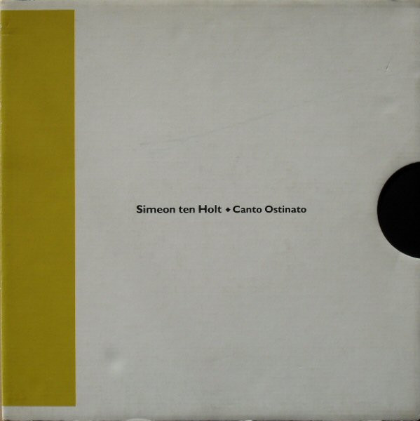 Simeon ten Holt – Canto Ostinato (1984, Vinyl) - Discogs