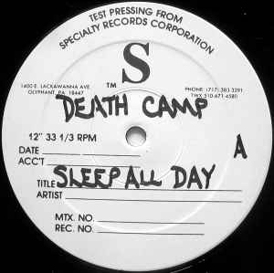 Death Camp - Sleep All Day