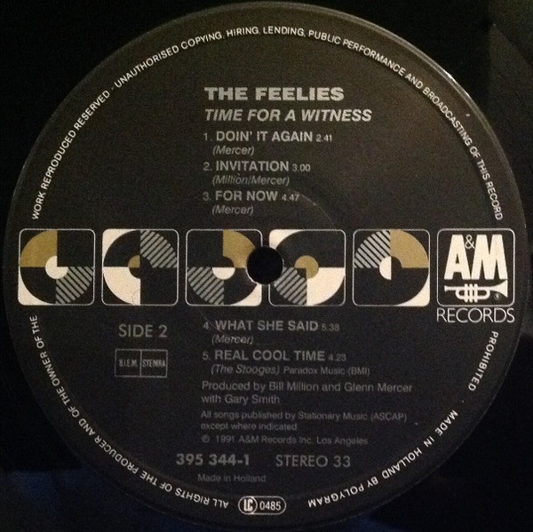 last ned album The Feelies - Time For A Witness