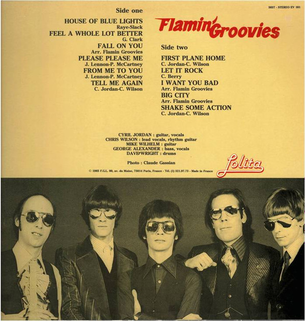 Album herunterladen The Flamin' Groovies - Live At The Whiskey A Go Go 79