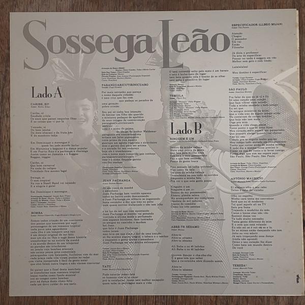 télécharger l'album Sossega Leão - Sossega Leão