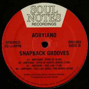 Snapback Grooves (Vinyl, 12
