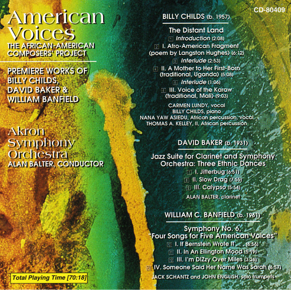 last ned album Akron Symphony Orchestra - American Voices