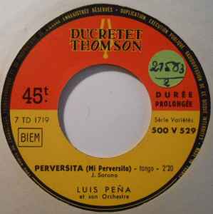 Luis Peña Et Son Orchestre - Perversita album cover