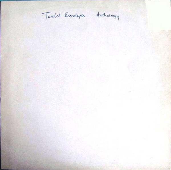 Todd Rundgren – Anthology (1987, Vinyl) - Discogs