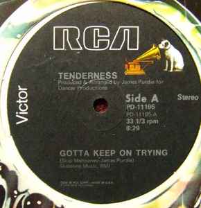 Tenderness - Gotta Keep On Trying album cover