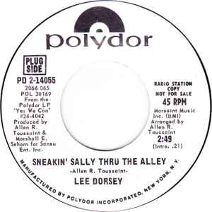Lee Dorsey - Sneakin' Sally Thru The Alley album cover