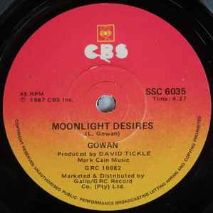 Gowan – Moonlight Desires / 60 Second Nightmare (1987, Vinyl