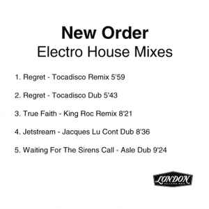 New Order - Electro House Mixes album cover