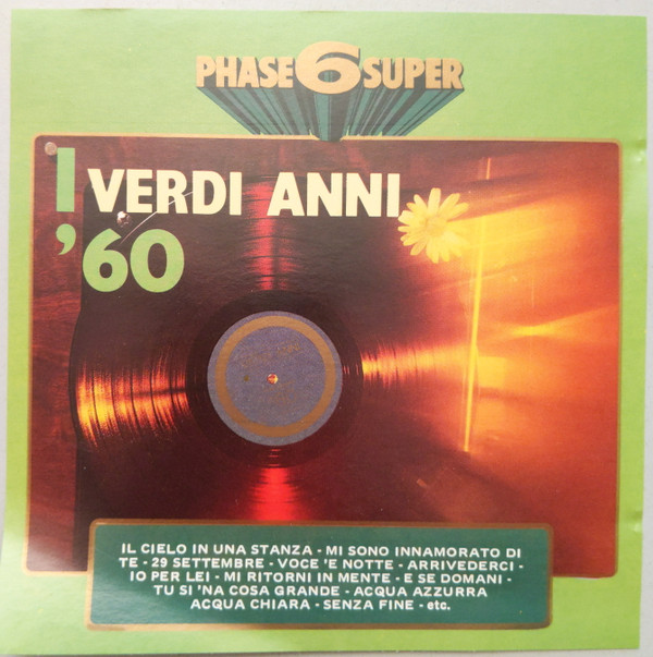 Album herunterladen Various - I Verdi Anni 60