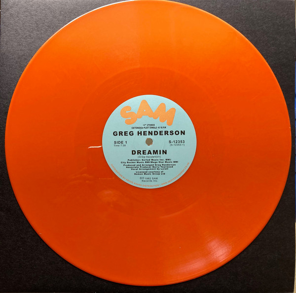 Greg Henderson - Dreamin | Releases | Discogs