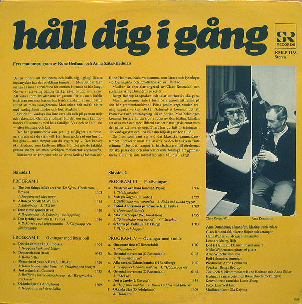 descargar álbum Arne Domnérus Orkester - Håll Dig I Gång