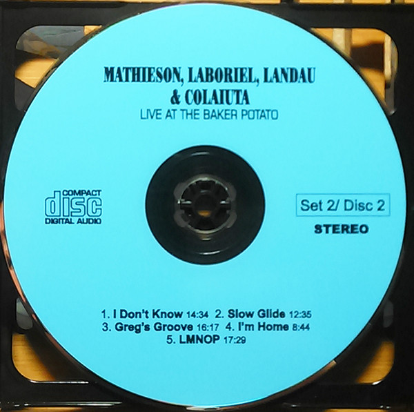 last ned album Greg Mathieson Abraham Laboriel Michael Landau Vinnie Colaiuta - Live At The Baked Potato 2000